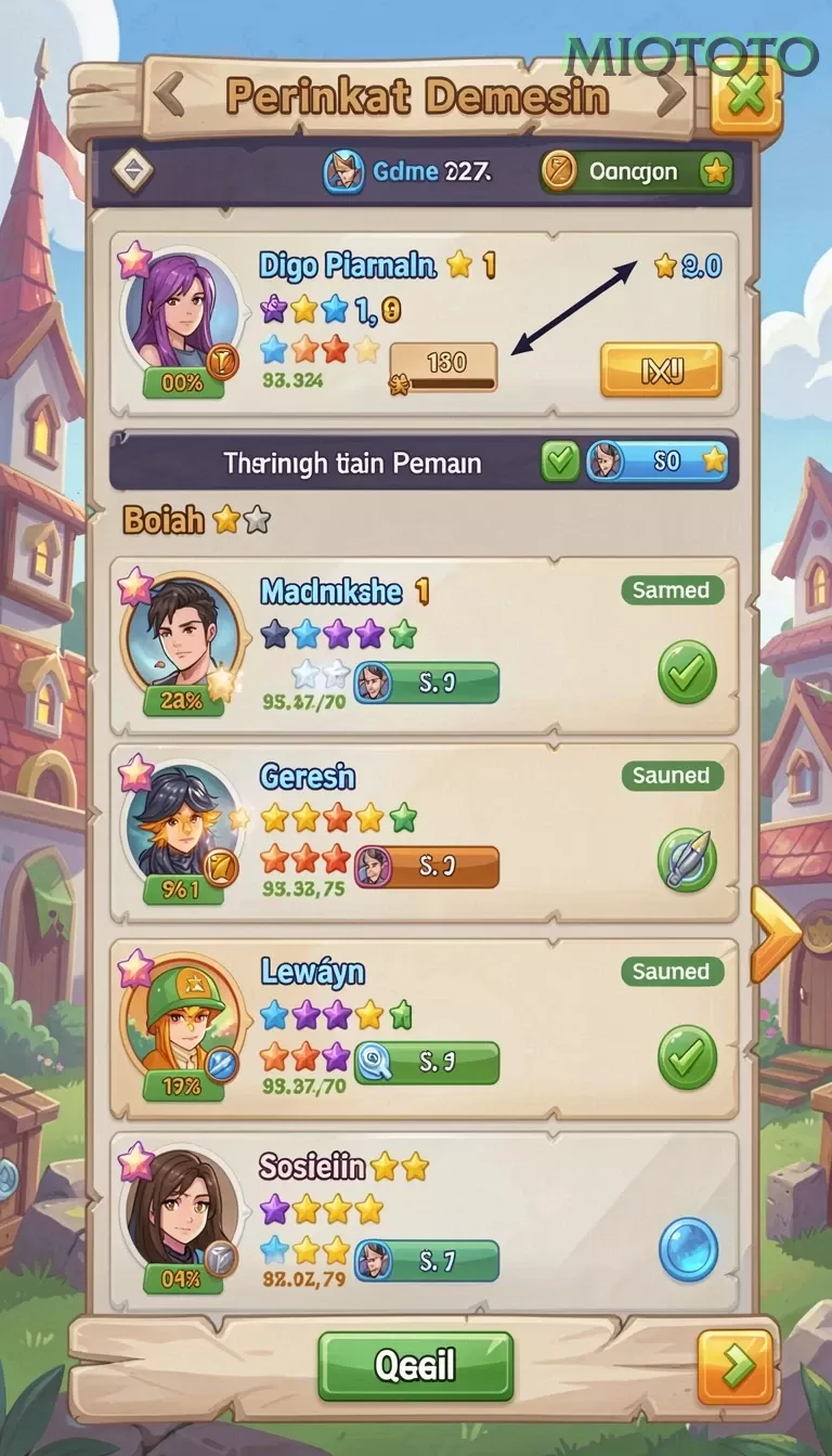 Cuplikan layar KIJANGWIN — menu navigasi